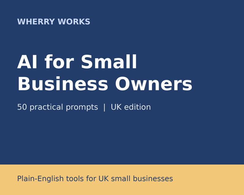 AI for Small Business Owners cover